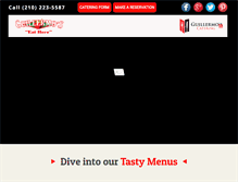 Tablet Screenshot of guillermosdowntown.com